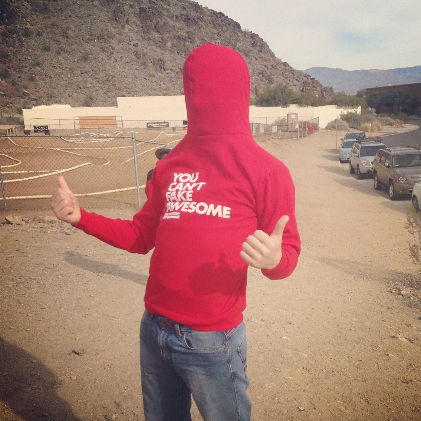 You Can't Fake Awesome Hoodie
